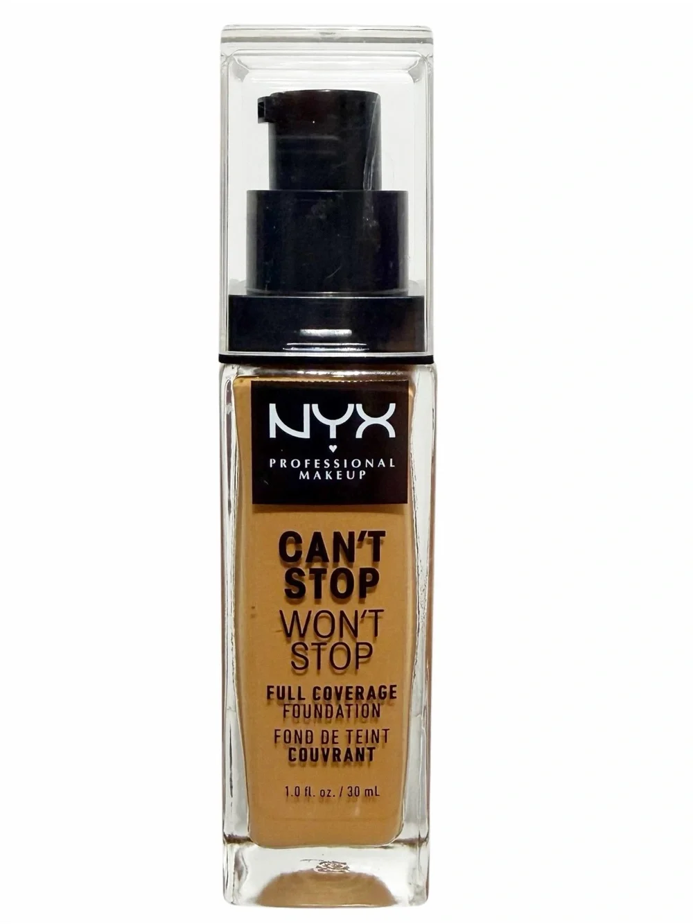 NYX Professional Makeup - Can't Stop Won't Stop Foundation HONEY (30 ml) NEW